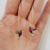 Hummingbird Earrings | Positivitet i överflöd